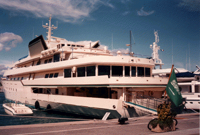 Prince Talal's Boat in St. Tropez